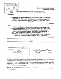 First page of the supplied document