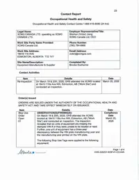First page of supplied document D014